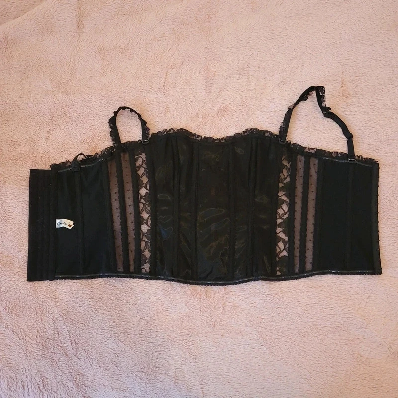 Zwart bustier korset – photo 6